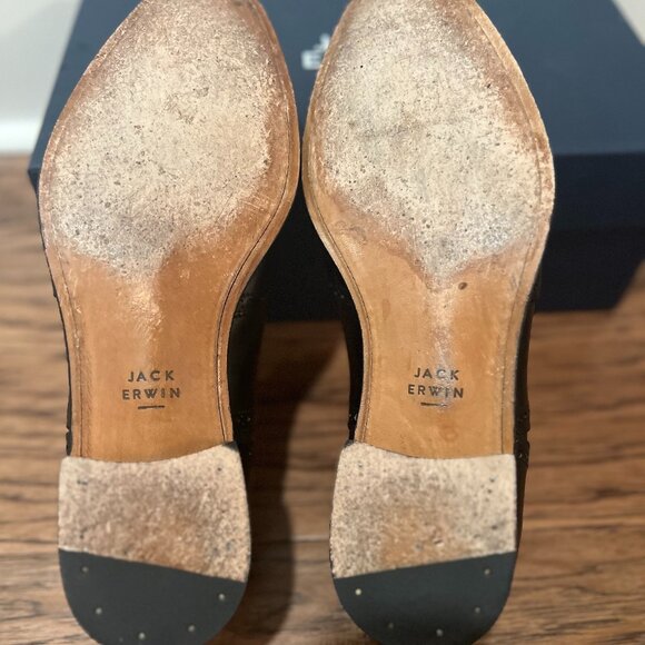 JACK ERWIN ADAM WINGTIP OXFORD BROGUE - MEN'S SZ 10.5 - Picture 6 of 7